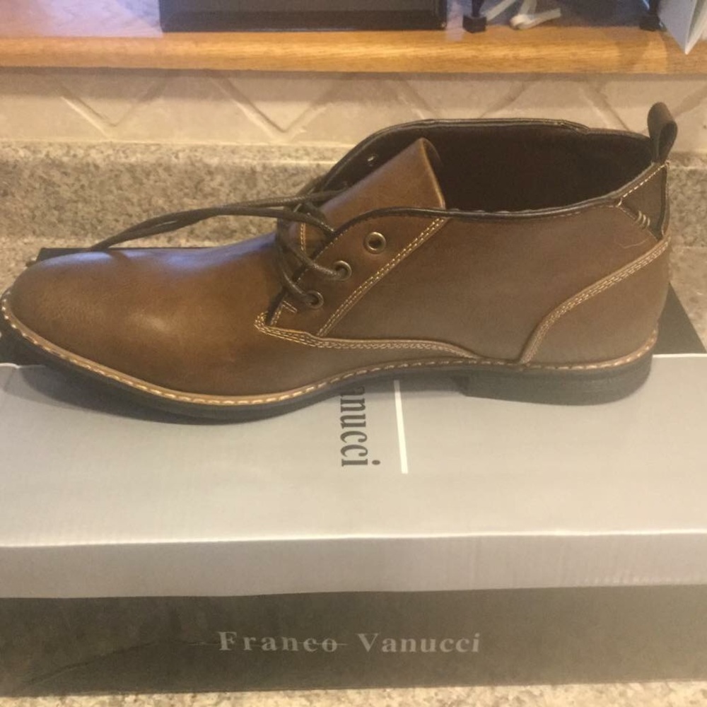 New Franco Vanucci Men’s Chukka Boots